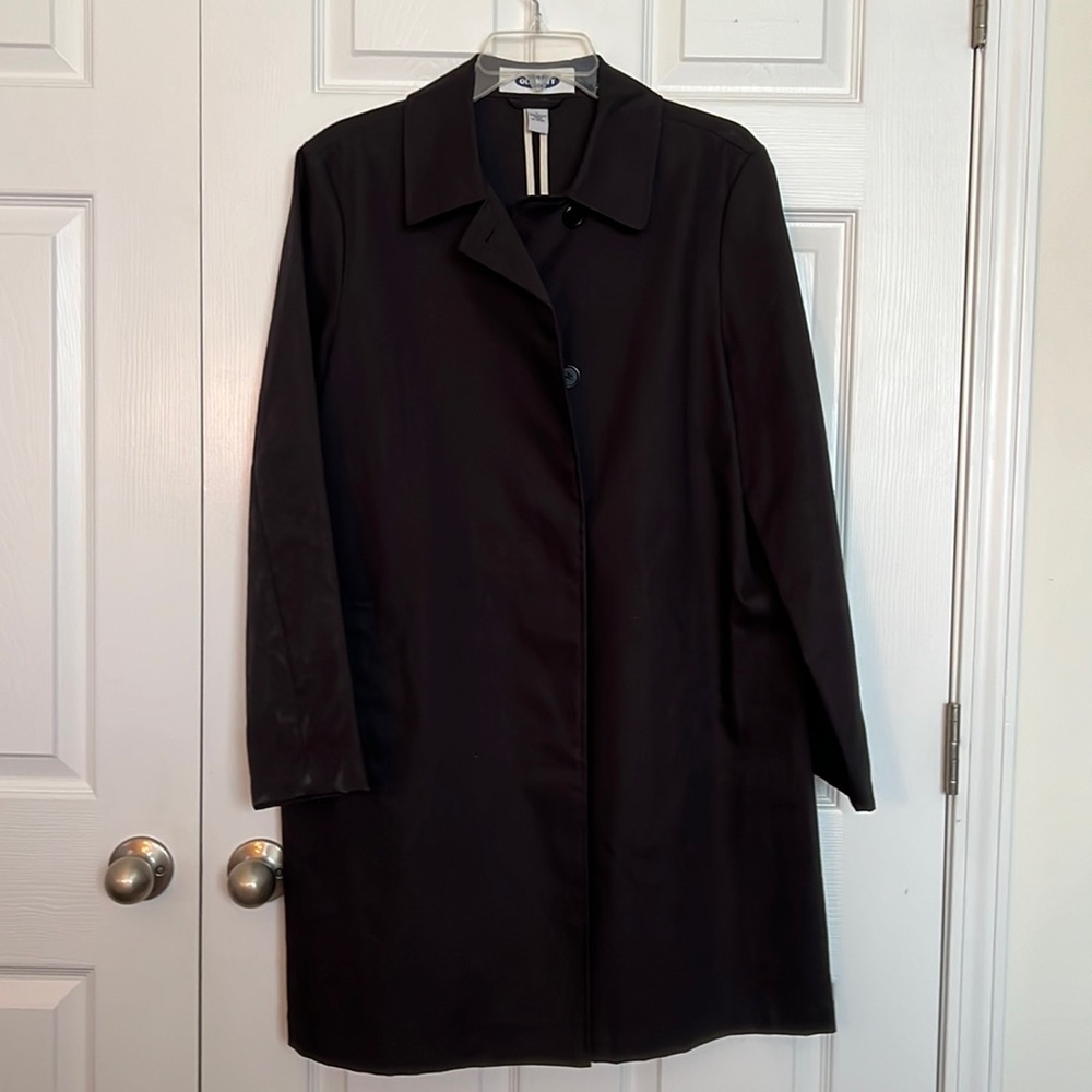 Old Navy women's button up trench coat, size L, vintage